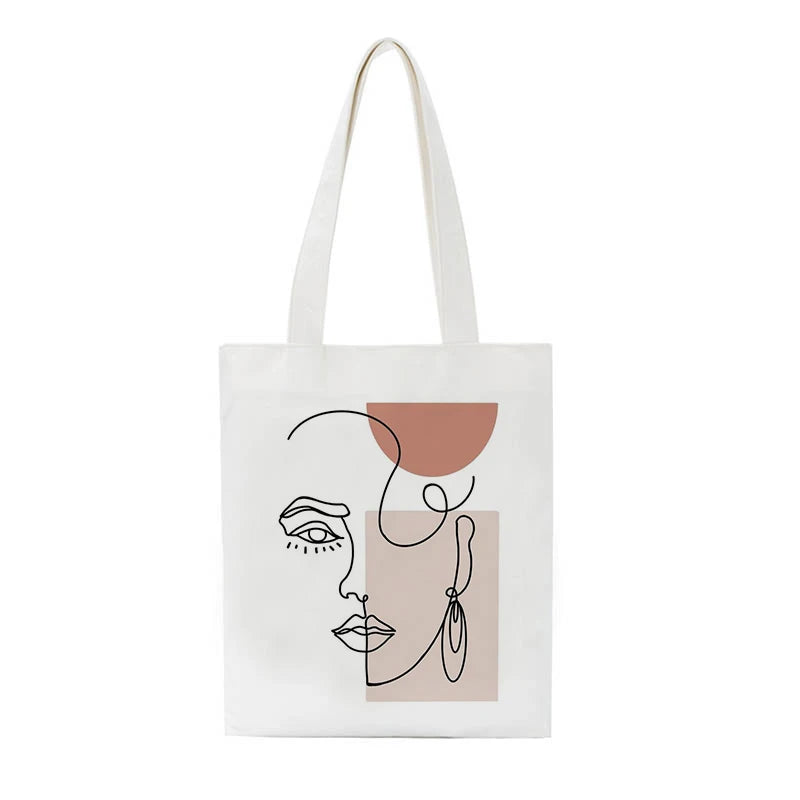 Women's Ulzzang Ins Large Capacity Casual Shopper School Bag Harajuku Shoulder B