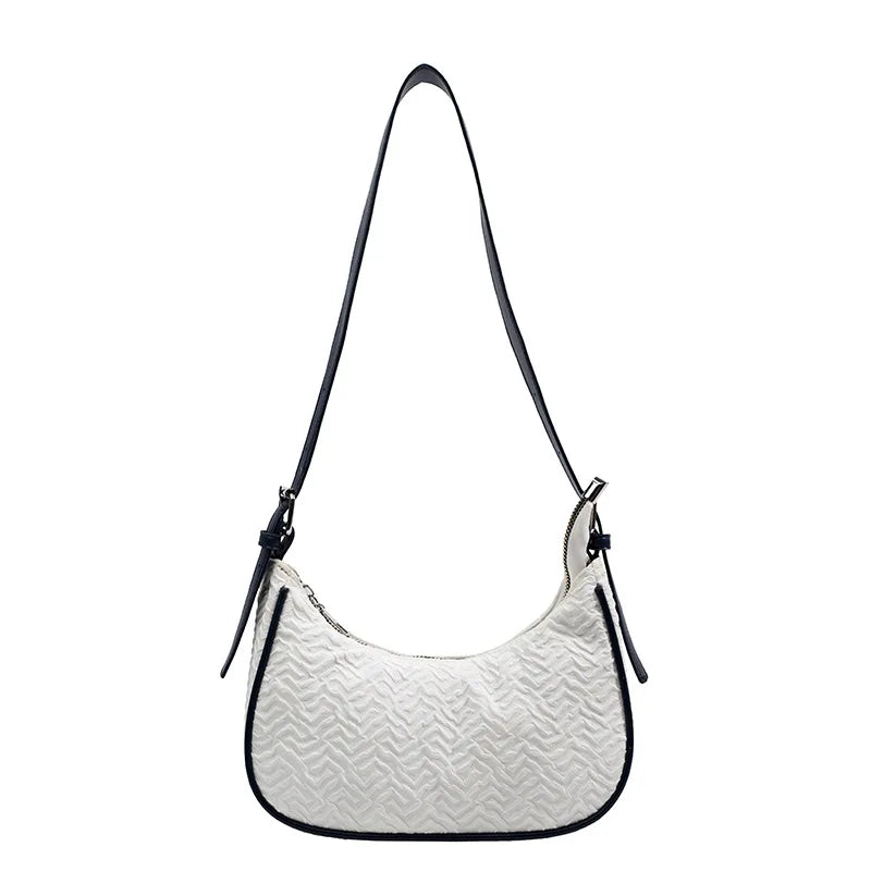 Women's Underarm Bag Summer Handbag Solid Fashionable Temperament Shoulder Bags