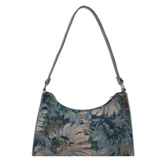 Women's Shoulder Bag Autumn Oil Painting Handbag Female Travel Tote