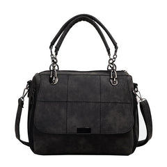 Vintage Frosted Shoulder Bag for Women