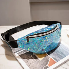 Women's Waterproof Waist Bag Belt Fanny Pack Chest Bag