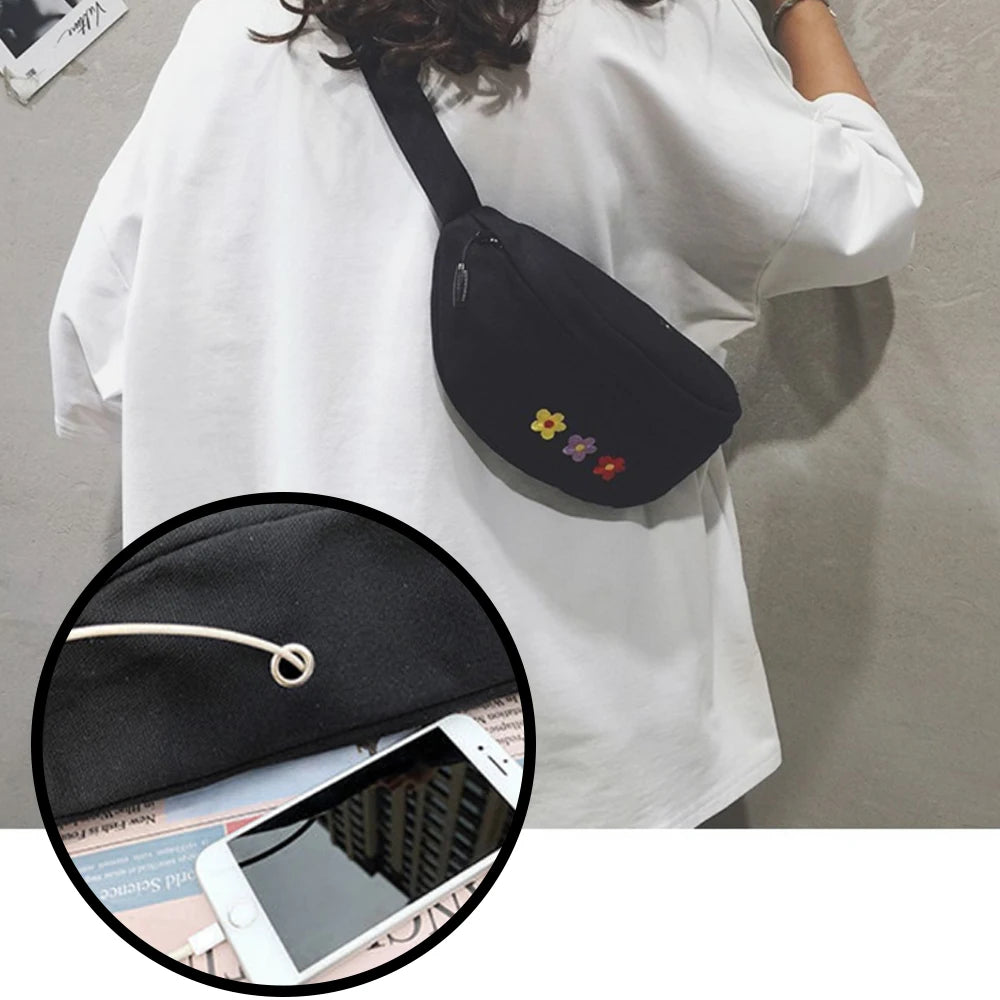 Japan Cat Print Waist Bag for Women
