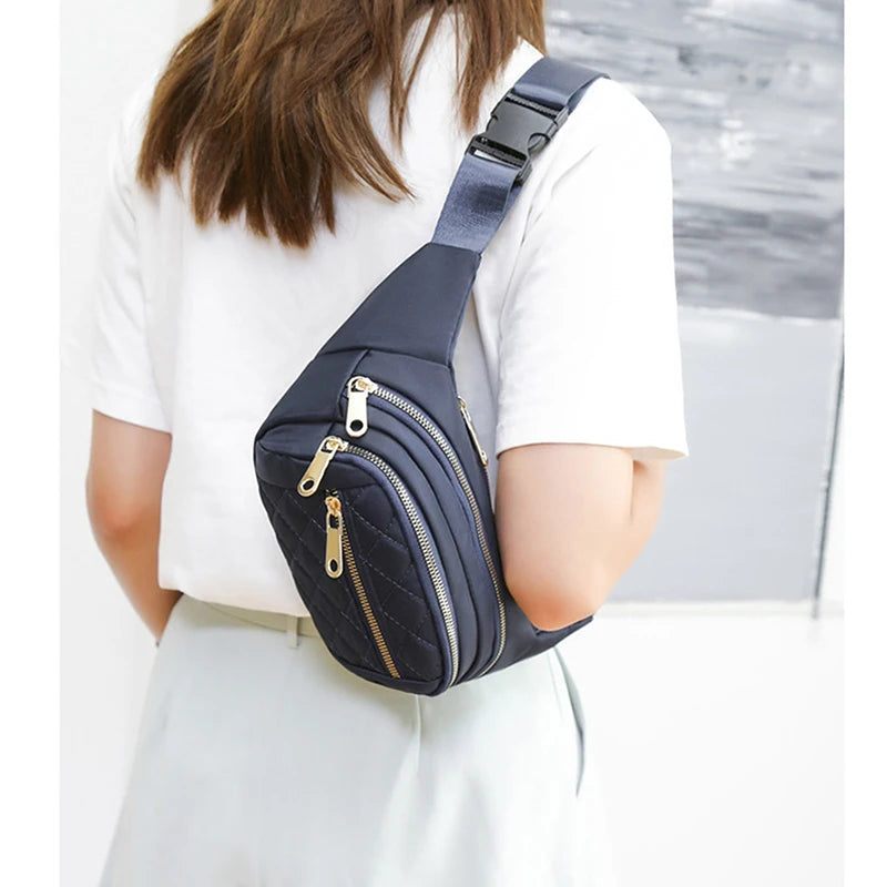 Waterproof Women's Waist Bag Crossbody Fanny Pack