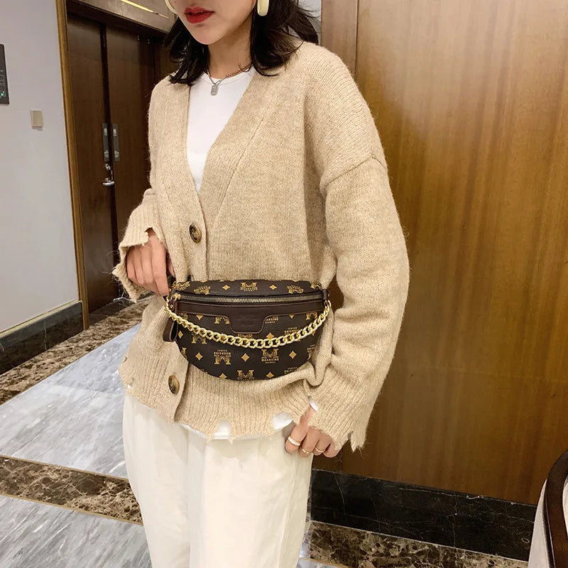 Women's Waist Bag Fanny Pack Shoulder Purse Belt Banana Bags