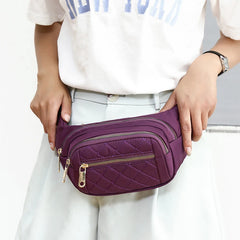 Women's Waist Bag Nylon Waterproof Belt Bags Crossbody Chest Bag