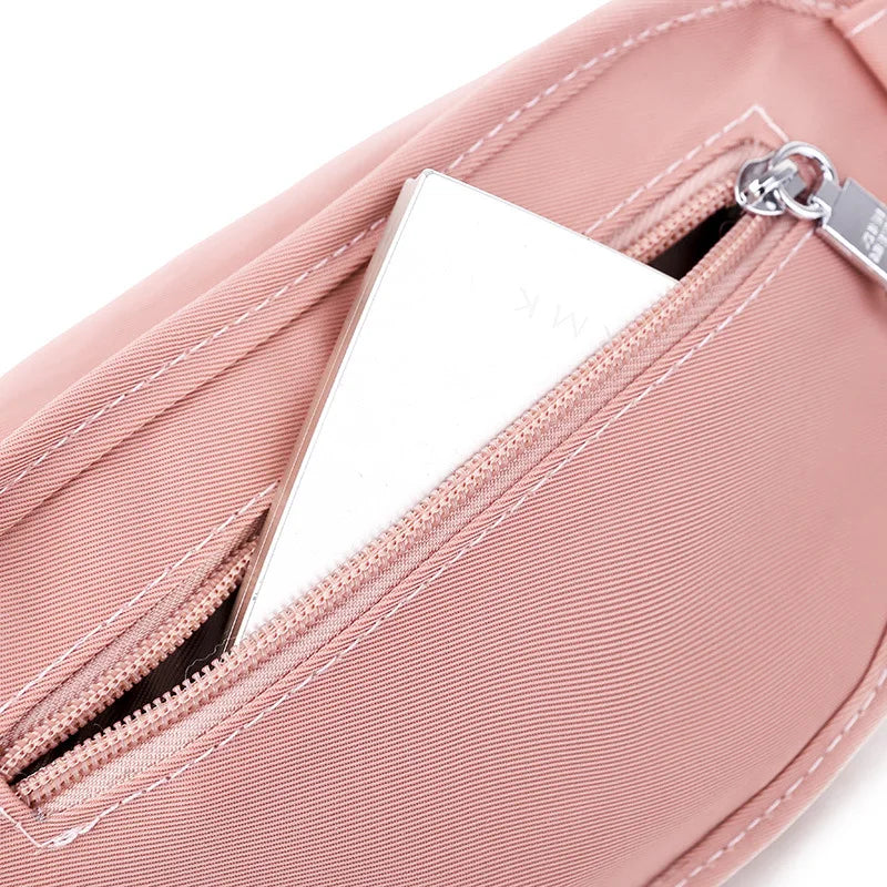 Women's Waist Bag Oxford Cloth Belt Bags Shoulder Chest Fanny Pack