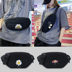 Women's Daisy Series Waist Bag Crossbody Chest Messenger Bag