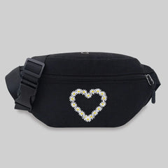 Women's Daisy Series Waist Bag Crossbody Chest Messenger Bag