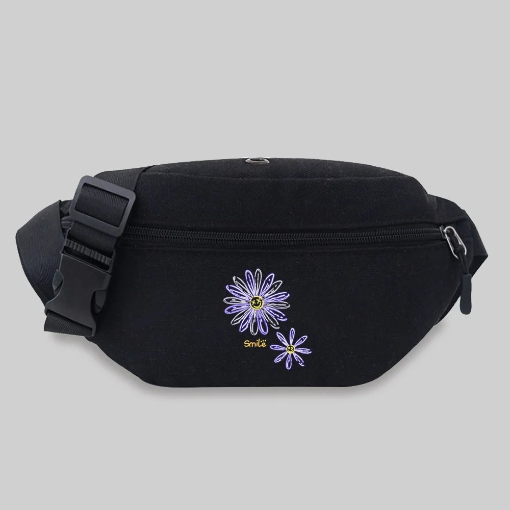 Women's Daisy Series Waist Bag Crossbody Chest Messenger Bag