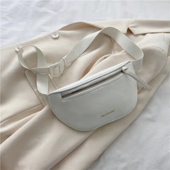 Women's Waist Bags Summer Small Chest Bag Solid Green