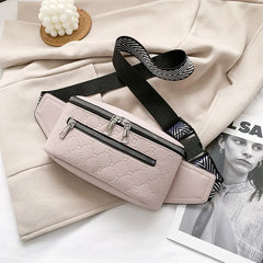 Women's Leather Waist Bag Fanny Pack Shoulder Crossbody Bags