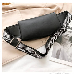 Stylish Leather Fanny Pack Crossbody Bag