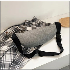 Women's Nylon Waist Bag Leisure Crossbody Chest Fanny Pack