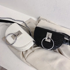 Women's Waist Packs Bag Crossbody Bags PU Leather Small Lady Shoulder Messenger