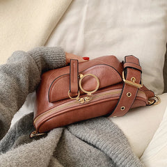 Women's Waist Packs Bag PU Leather Crossbody Bags