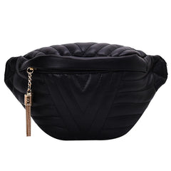 Women's Tassel Waist Pack Bag Chain Strap Fanny Pack