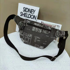 Women's Large Capacity Crossbody Chest Bag