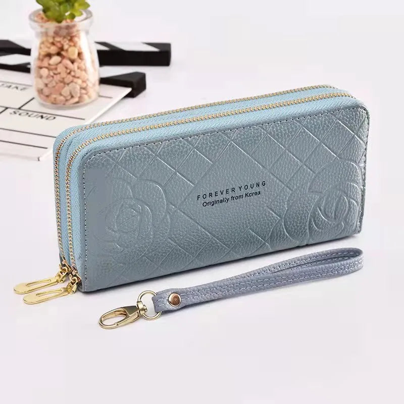 Women's Wallet Ladies Mobile Phone Bag Long Printing Clutch Bag