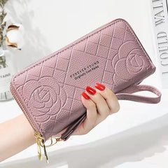 Women's Wallet Ladies Mobile Phone Bag Long Printing Clutch Bag