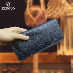 Leather Long Style Men's Wallet