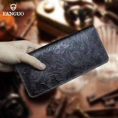 Leather Long Style Men's Wallet
