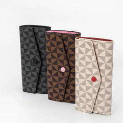 Women's Printed Wallet Soft Leather Mobile Phone Bag
