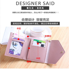 Tassel Short Wallet Women Purse Mini Lovely Wallet Student Clutch Bag