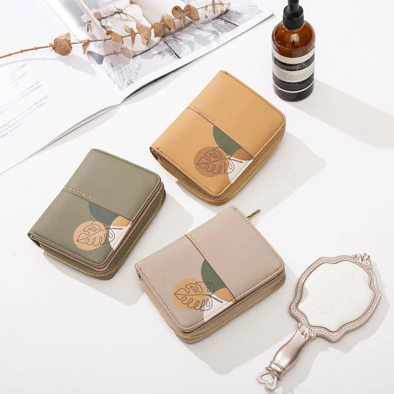 Small Fresh Zero Wallet Short Zipper Wallet