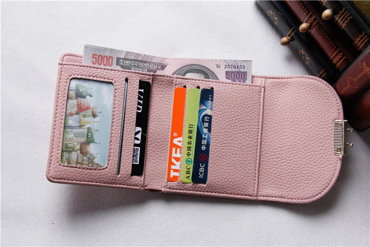 Small and Fresh Flap Wallet for Women