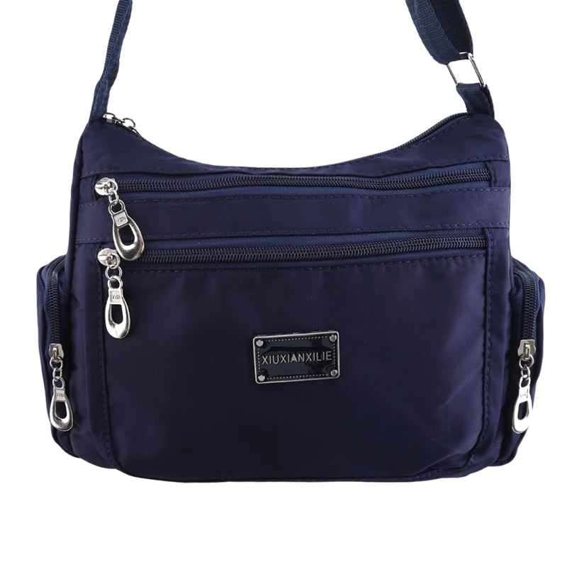 Waterproof Crossbody Shoulder Bag Large Capacity Unisex Handbag