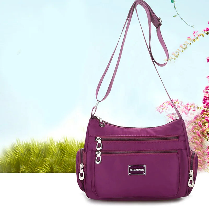 Waterproof Large Capacity Crossbody Shoulder Bag Messenger Tote