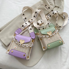 Small Daisy Chain Handle Shoulder Bag
