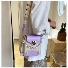 Small Daisy Chain Handle Shoulder Bag