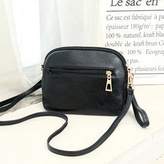Retro Shoulder Bag Multi-layer Diagonal Large Capacity Messenger Female Bag