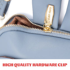 Women's Mini Bucket Bag Rabbit Ear Crossbody Messenger Bag