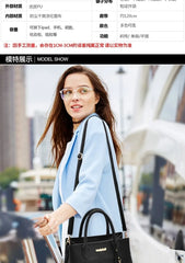 Women's PU Leather Shoulder Bag Handbag Mom Messenger Bag