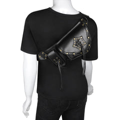Steampunk Tactical Waist Bag for Outdoor Cycling