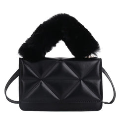 Ethnic Women's Shoulder Bag Autumn Winter Literature Shoulder Bag