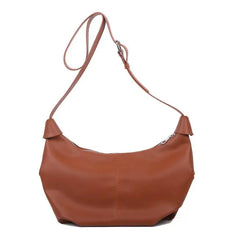 Casual PU Dumpling Bag Large Capacity Fold Crossbody Handbag