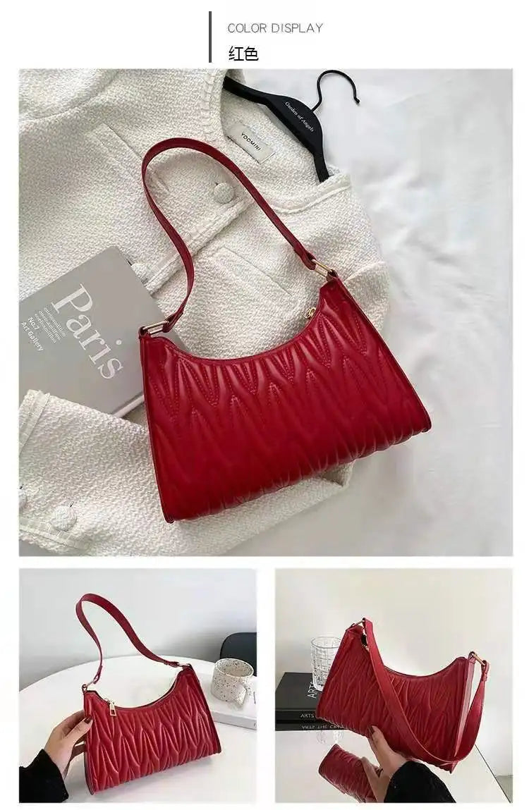 Women's Casual High-Quality One-Shoulder Small Square Bag