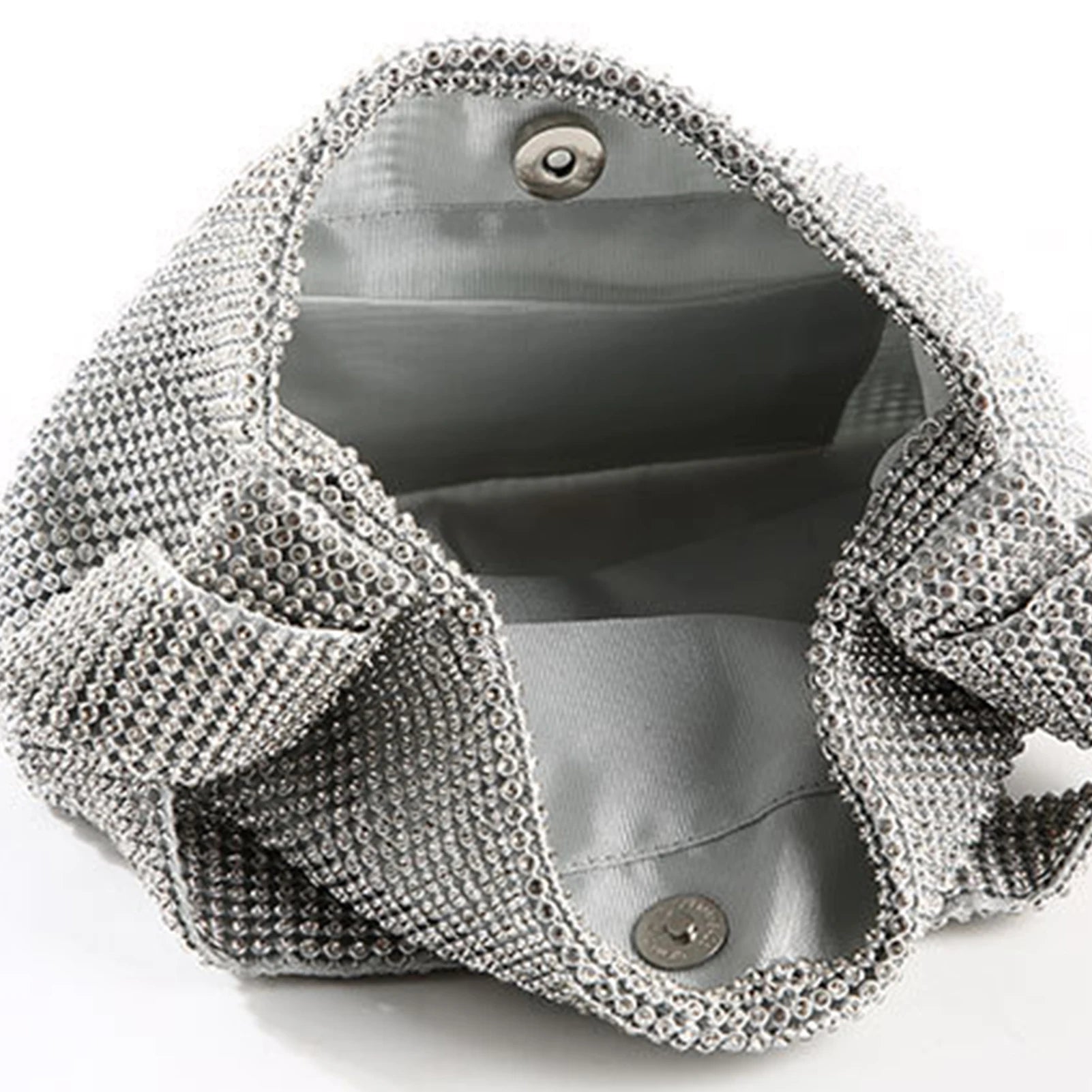 Stylish Rhinestone Knot Shoulder Bag for Party Women