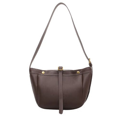 Winter Ladies Shoulder Bag PU Stitching Underarm Messenger Bag