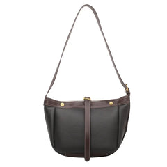 Winter Ladies Shoulder Bag PU Stitching Underarm Messenger Bag
