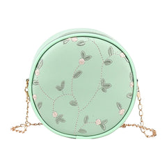 Mini Embroidered Chain Crossbody Bag Women's Messenger Bag