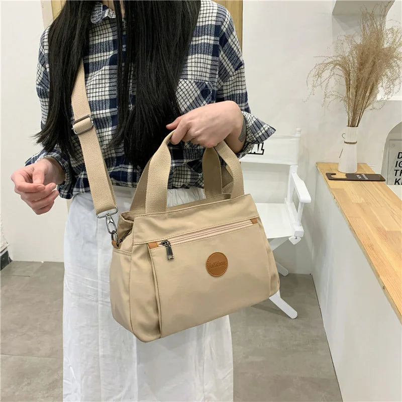 Women's Fashionable Leisure Bag - High-Capacity Multi-Compartment