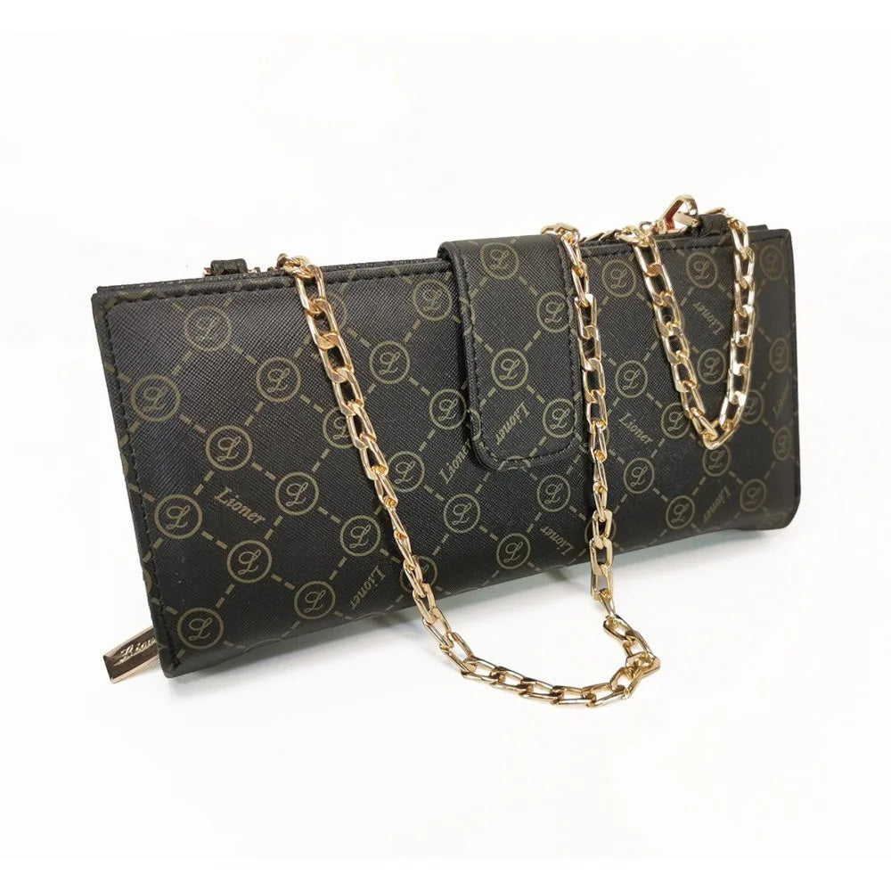 Stylish Phone Wallet with Chain for Women