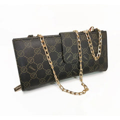 Stylish Phone Wallet with Chain for Women