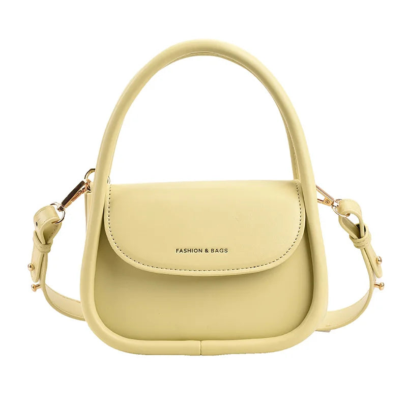 Leather Small Clutch Bag For Women Long Strap Crossbody Shoulder Bag