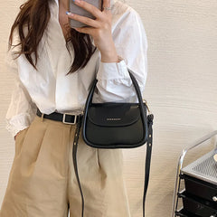 Leather Small Clutch Bag For Women Long Strap Crossbody Shoulder Bag