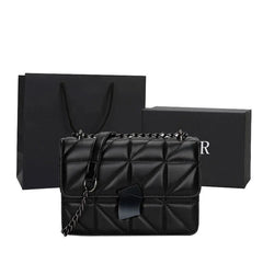 Diamond Belt Bag for Women, Small Chain Messenger Bag, Large Capacity Handbag